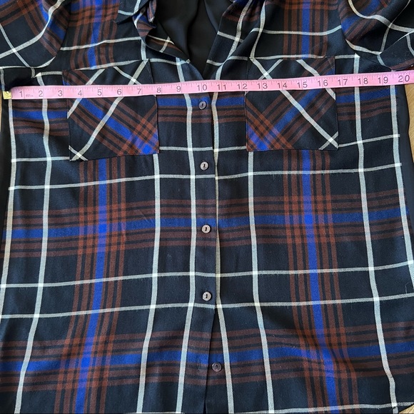 L’AGENCE Denice Contrast Back Shirt S - Picture 8 of 11